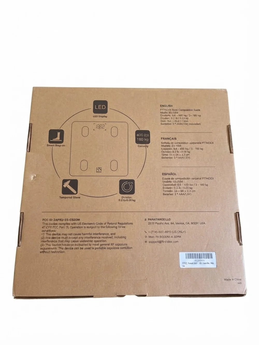 New! FITINDEX Smart Body Composition Scale Never Been Used